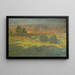 Paisaje de las Tierras Altas al atardecer - Hans Richard von Volkmann — cuadro enmarcado en la pared