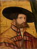 Portrait of a man with a hat - Hans Schäufelein the Elder — artwork view
