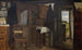 Interior de una casa campesina - Hans Smidth — vista de la obra