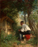 L'amie des abeilles - Hans Thoma — vista de la obra
