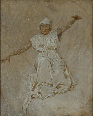 Hans Thoma - Februar Frau Holle.webp