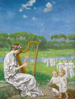 Hans Thoma - Frhlingsmelodie spring melody.webp