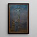 Crucifixión de Cristo - Hans Thoma — cuadro enmarcado en la pared