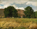 Prairie with Two Large Trees - Hans Thoma — artwork view