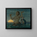 Despertar del mar - Hans Thoma — cuadro enmarcado en la pared