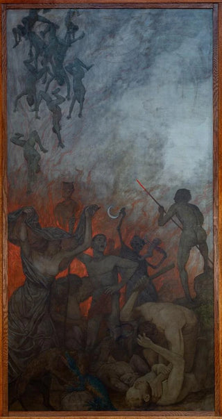 Hans Thoma - Ostertriptychon Die Hlle.webp