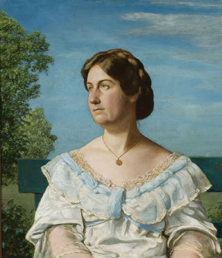 Hans Thoma - Portrait of Ella Blaue artists adopted daughter.webp