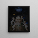 Saturne - Hans Thoma — cuadro enmarcado en la pared