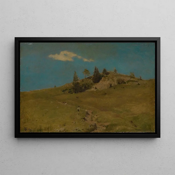 Altura de la Selva Negra - Hans Thoma — cuadro enmarcado en la pared