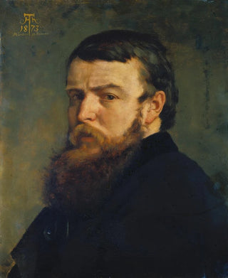 Hans Thoma - SelfPortrait from Munich.webp