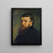 Autorretrato de Múnich - Hans Thoma — cuadro enmarcado en la pared