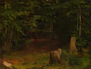 Interior de la selva - Hans Thoma — vista de la obra