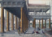 Caprice arquitectónico con figuras - Hans Vredeman de Vries — vista de la obra