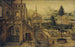 Jardines del palacio con el pobre Lázaro en primer plano - Hans Vredeman de Vries — vista de la obra