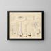 Spring Amanita - Hans Baldung — framed artwork on a wall