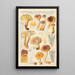 Cantharellus amethysteus - Hans Baldung — cuadro enmarcado en la pared