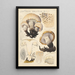 Lentinus gallicus - Hans Baldung — framed artwork on a wall