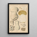 Lycoperdon excipuliforme - Hans Baldung — cuadro enmarcado en la pared