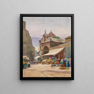 Hans Wilt - Markt in Hall.webp