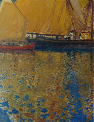 Hans Wilt - Morgenstimmung im Hafen von Lussin.webp