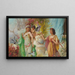 A Classic Idyl - Hans Zatzka — framed artwork on a wall