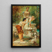 Vermouth puni - Hans Zatzka — cuadro enmarcado en la pared