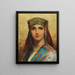 Fellah - Hans Zatzka — cuadro enmarcado en la pared