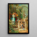 Under the Charm of Love - Hans Zatzka — framed artwork on a wall