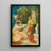 Air alegre - Hans Zatzka — cuadro enmarcado en la pared