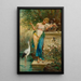 Oriental Beauty - Hans Zatzka — framed artwork on a wall