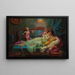 Se Gre oder Liebesboten - Hans Zatzka — cuadro enmarcado en la pared