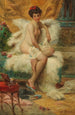 La caja de joyas - Hans Zatzka — vista de la obra