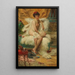 La caja de joyas - Hans Zatzka — cuadro enmarcado en la pared