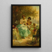 La carta de amor - Hans Zatzka — cuadro enmarcado en la pared
