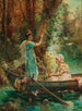 El mensaje de amor - Hans Zatzka — vista de la obra