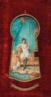 A Glance Through the Keyhole - Hans Zatzka — artwork view