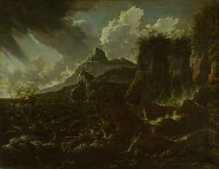 Naufragio en una tormenta - Hans de Jode — vista de la obra
