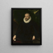 Retrato de un hombre - Hans von Aachen — cuadro enmarcado en la pared