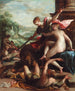 El triunfo de la verdad - Hans von Aachen — vista de la obra