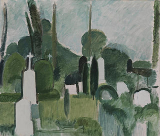 El cementerio de Svanninge - Harald Giersing — vista de la obra