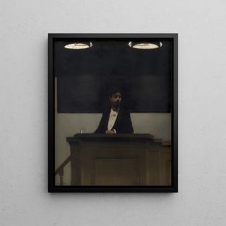 Harald SlottMller - Georg Brandes at the University of Copenhagen.webp