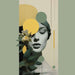 Reproduction of the painting Harmony in Yellow and Green | Collage