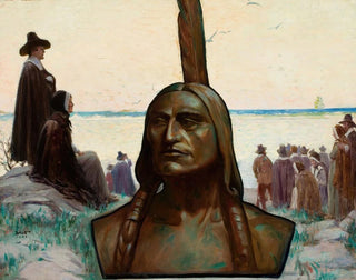 Padres fundadores - Harold Brett — vista de la obra