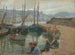 Niños en la pared del puerto de Penzance - Harold Charles Francis Harvey — vista de la obra