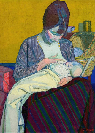 Harold Gilman - Mother and Child.webp