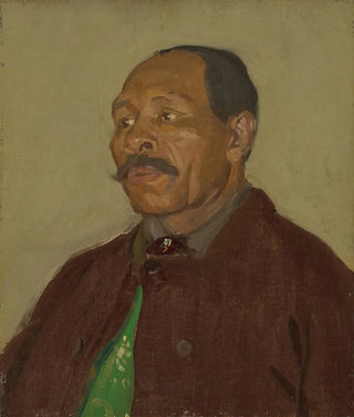 Harold Gilman - Portrait of an Algerian.webp