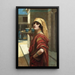 Odalisque - Harold Piffard — cuadro enmarcado en la pared