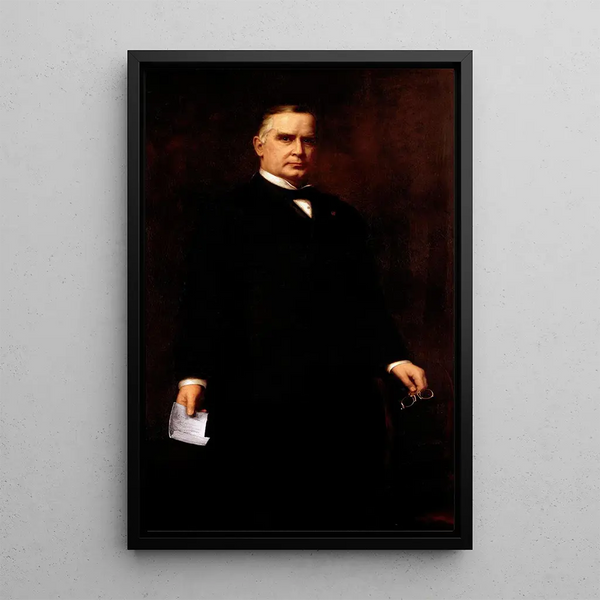 William McKinley - Harriet Anderson Stubbs Murphy — cuadro enmarcado en la pared