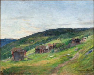 Paisaje Eggeda - Harriet Backer — vista de la obra