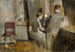 Interior musical painting of Paris - Harriet Backer — artwork view